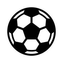 Obraz premium Soccer ball icon with transparent background