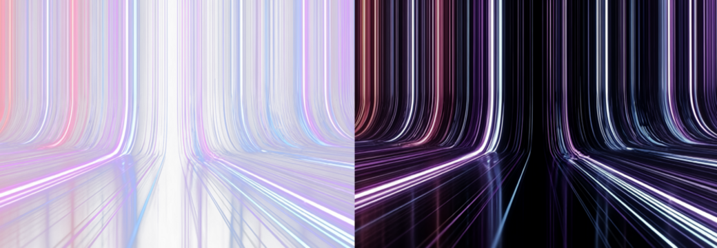 Bright beam png illustrating motion and curves
