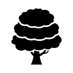 Tree icon with transparent background
