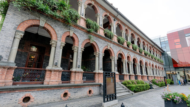 European-Style Building in Sinan Mansions, French Concession
