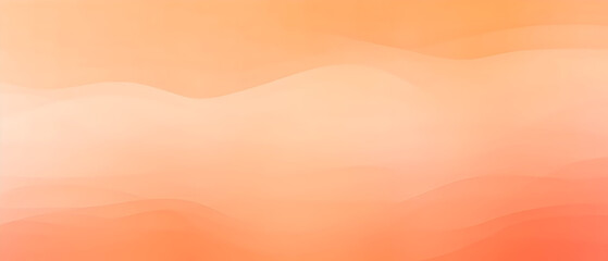 Watercolor background apricot to sto gradient color