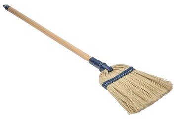 broom isolated on white background