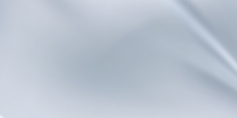 Abstract White Silk Fabric Background with Smooth Waves. Modern trendy design in vector illustration