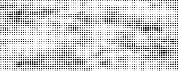 Abstract black and white halftone dot pattern texture. Retro comic style dotted background, perfect for pop art design, poster, banner, or digital template.