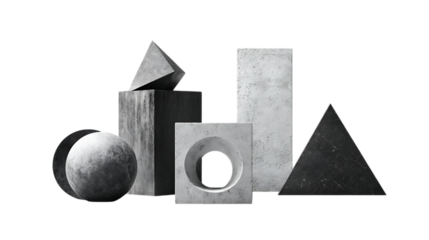 3D shapes of geometry