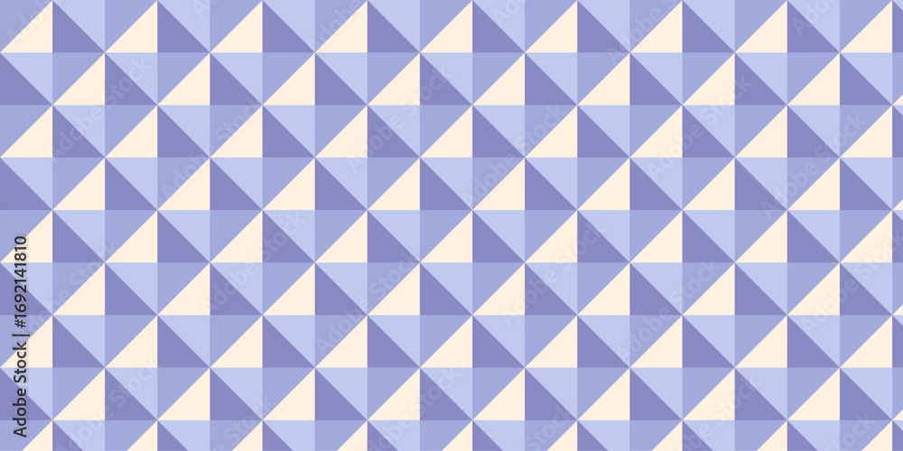 Aufkleber illustration squares seamless geometric pattern with shapes. abstract geometric triangle background 