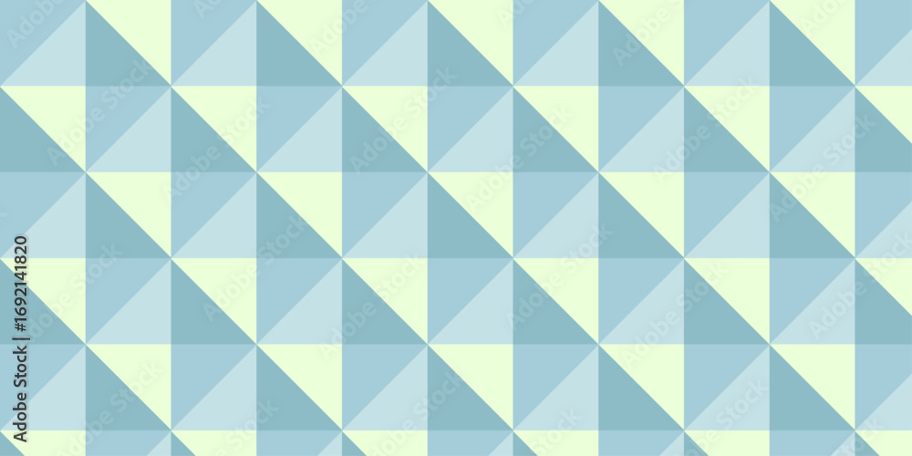 Poster illustration squares seamless geometric pattern with shapes. abstract geometric triangle background 