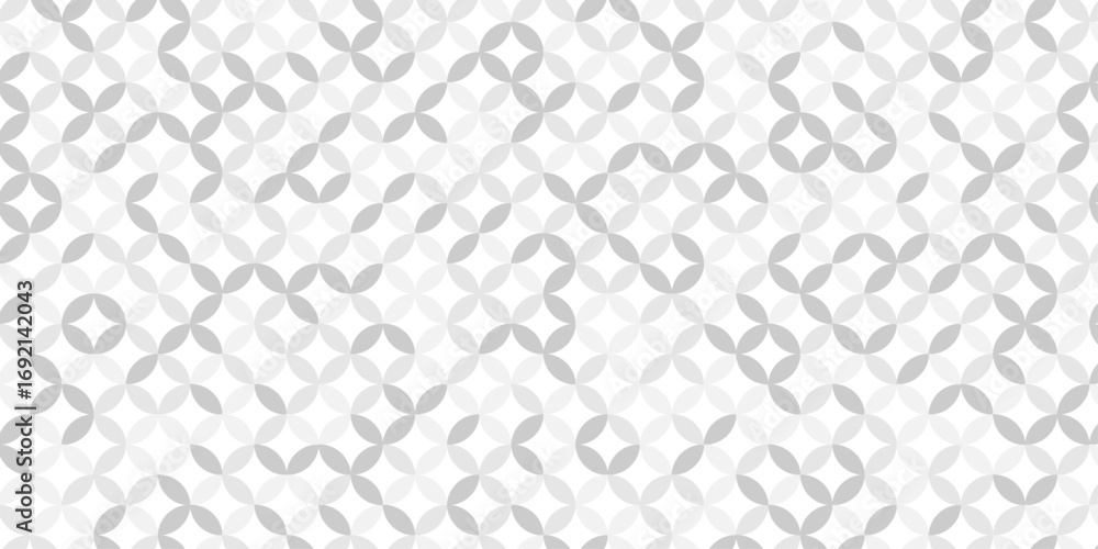Poster vector seamless pattern with abstract lines and flower design. abstract geometric fabric circle flor