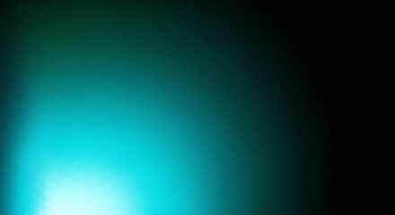Obraz premium Abstract Gradient Background with Glowing Cyan and Teal Tones