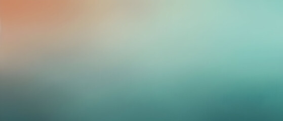 Watercolor background cyan to copper gradient color