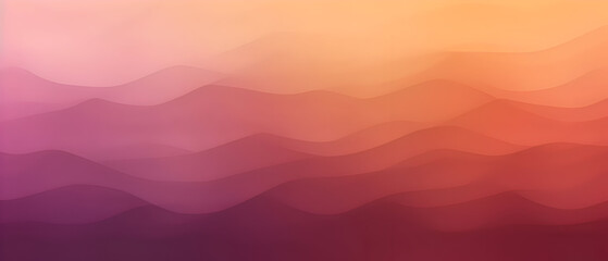 Watercolor background plum to amber gradient color