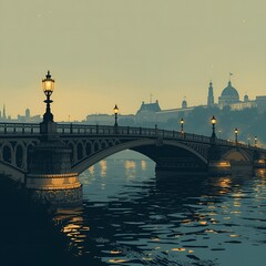 Fototapeta premium charles bridge prague