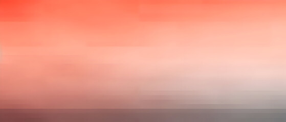 Watercolor background coral to charcoal gradient color
