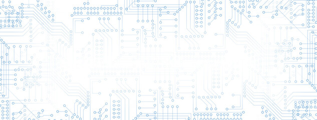 Obraz premium Technology and artificial Intelligence abstract background