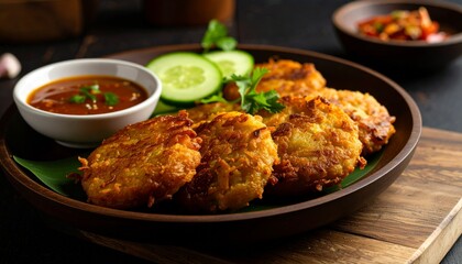 Fototapeta premium Pempek Palembang Fishcake. Traditional Indonesian food