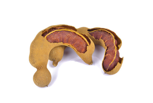 tamarind isolated on white background