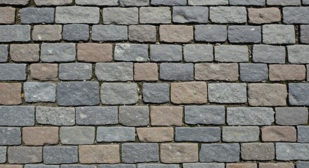 Obraz premium Cobblestone pavement texture