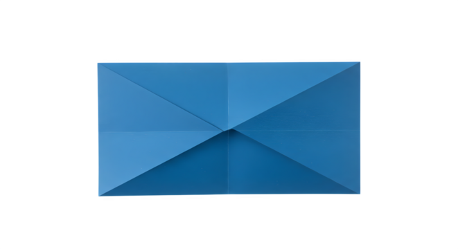 Blue geometric texture features angular surface, ideal for graphic design, minimal background, and abstract wallpaper.