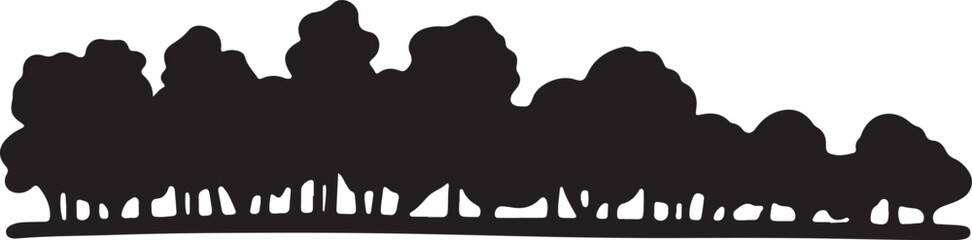 The garden Abstract geometric composition with bold color accents