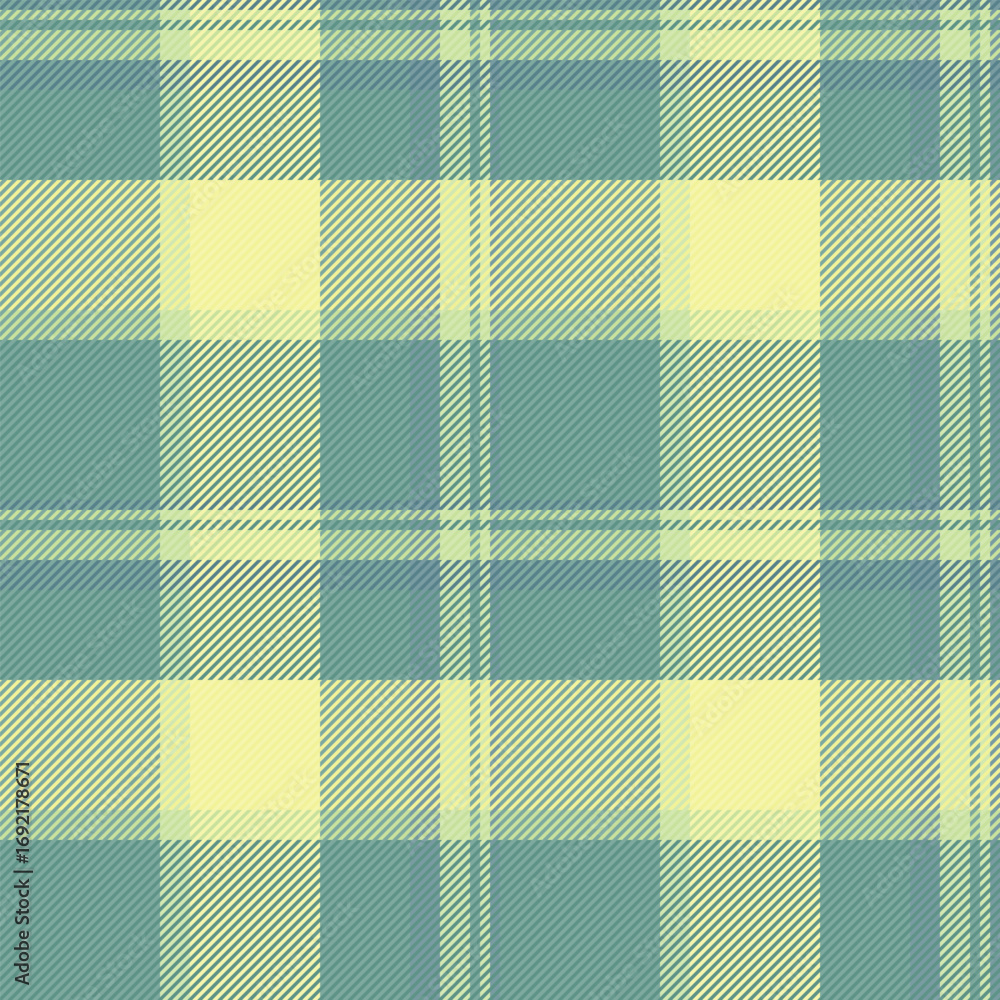 Poster classic tartan pattern in muted tones. seamless textile design with intersecting stripes and squares
