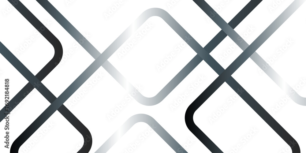 Aufkleber abstract background with lines. abstract luxury geometric random lines with pattern. modern white tr