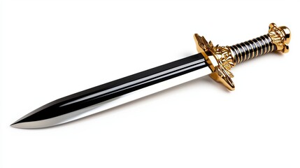 Energy sword isolated on white background