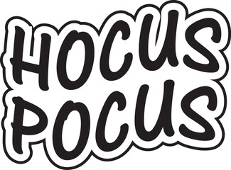 Classic Hocus Pocus SVG Design