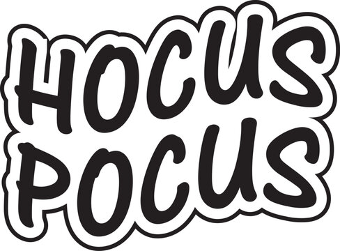 Classic Hocus Pocus SVG Design