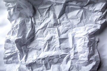 Crumpled white paper texture (5)