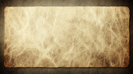 Aged, textured, rectangular parchment-like paper against a muted background