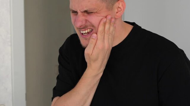 Inflammation of the gums and bleeding gums in the mouth that cause severe toothache.
Sick teeth and treatment at the dentist.
Dental diseases and the concept of dental health