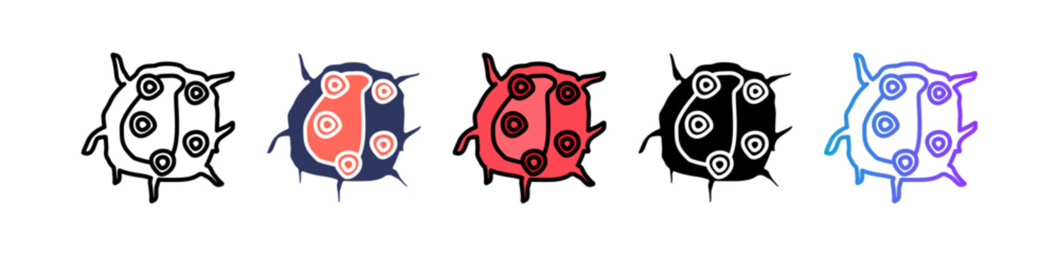 Natural Killer Cell multiple icon