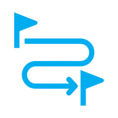 Obraz premium Path and direction