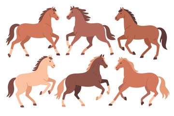 Horses in Motion A Collection of Equine Illustrations