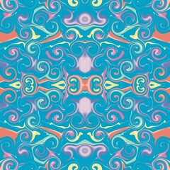 Abstract, patterns that do not have a definite shape, used to create backgrounds, patterns without clear shapes mixed with multiple colors, printed image patterns, patterns on product surfaces, design