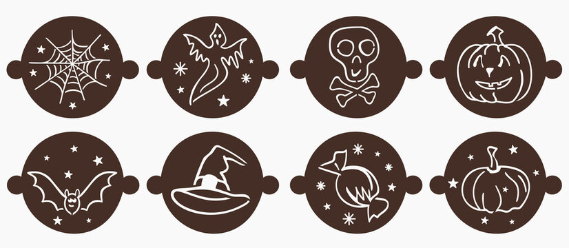 Culinary stencils for Halloween