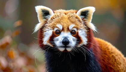 red panda nature