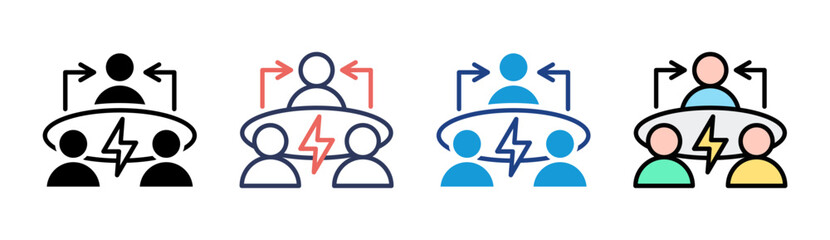 Third Party Icon Set Multiple Style Collection