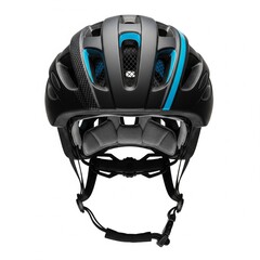 Bicycle helmet isolated on white background, clean commercial stock photo.