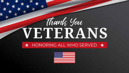 Veterans Day USA Background