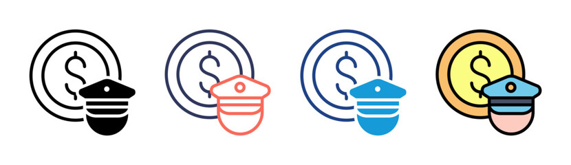 Custodian Icon Set Multiple Style Collection