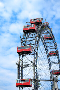 Ferris wheel at Prater Amusement park