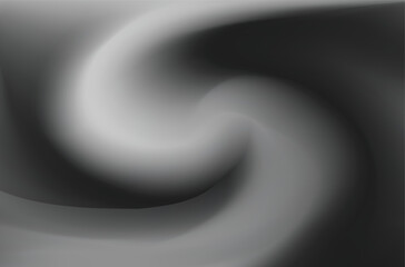 Abstract monochrome vortex with flowing gradients and dynamic curves, evoking mystery and elegance. Ideal for digital art, posters, branding, or sophisticated modern design backdrops.