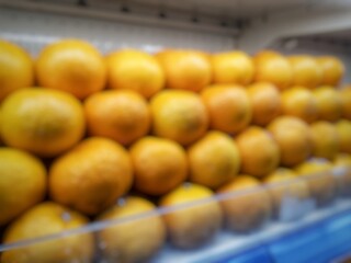 Blurred  orange on the cob