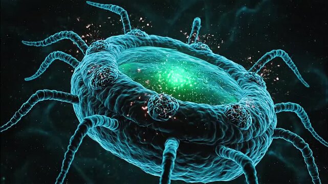 Cinematic Superbug Neutralizes Antibiotics in a Macro Close-Up