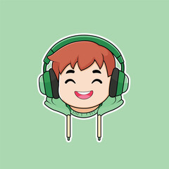 Beat Happy Hoodie Boy