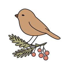 bird on branch
