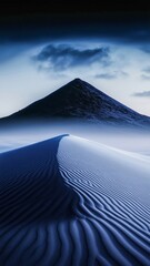Desert Scenery Grandiose Landscape Nature Sand Dune