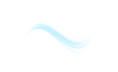 Fresh wind and airflow light blue wave effect, air purification and filtration, ventilation and air conditioning, speed of movement and modern futuristic concept
