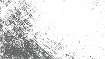 Gray distressed texture with diagonal lines and scattered speckles on a white background.